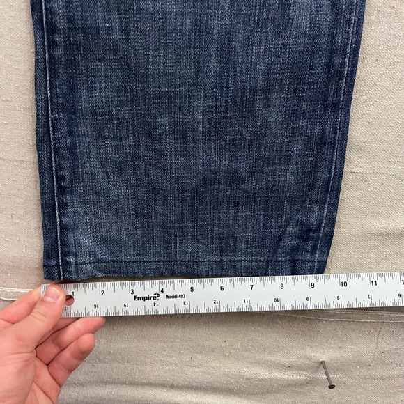 Rock & Republic Henlee Jeans Mens 34 Dark Wash Excellent Straight Leg Button Fly - Picture 8 of 8